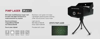Pimp Laser - RG Mini laser 130mW