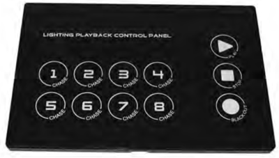 Controller Wall Panel For Rec Dmx