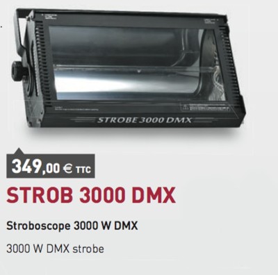 3000W DMX Strob