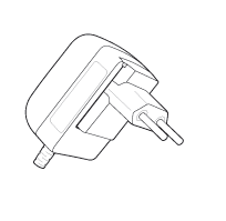 Mains Power Adapter EURO\n(special for unbalanced signals)