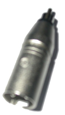 3 pole XLR male – RCA / phono plug