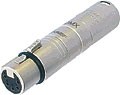 Neutrik NA3M5F - 3 pole XLR male - 5 pole XLR female for lighting (DMX) applications