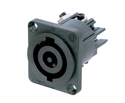 powerCON 32 A chassis connector, power-in