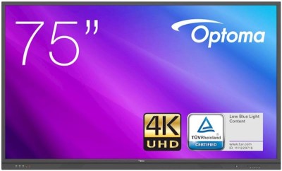 Optoma 3751RKE - IFPD - 75 inches - 3 HDMI  2.0, Multi Touch 20 Point
