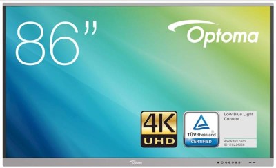 Optoma 5861RK - IFPD - 86 inches - 3 HDMI  basic s/w, multi touch 20 point