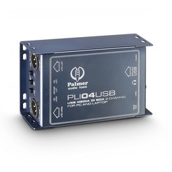 PLI 04 USB - 2-Channel USB DI Box and Line Isolator