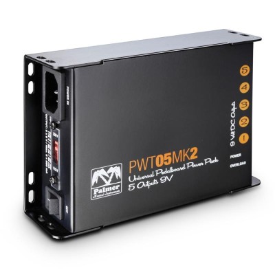 (10) Universal 9V Pedalboard Power Supply 5 Outputs -  - Palmer - PALMER