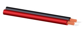 (4) Procab ALS07/1 - Loudspeaker cable - 2 x 0.75 mmý - 18 AWG - CCA 100 meter