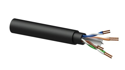 (4)Procab BCT60U/1 - Networking cable - CAT6 - U/UTP - flex 0.22 mmý - 24 AWG - 100 m