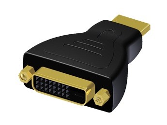 (20)Adapter - HDMI male - DVI female