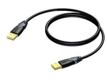 (EOL) (10)USB A - USB A 1,5 meter