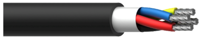 Loudspeaker cable - 4 x 2.5 mm² - 13 AWG - FlamoFlex 100 meter wooden reel