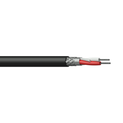 DMX-AES cable - flex 2 x 0.34 mm² - 22 AWG - FlamoFlex 300 m plastic reel