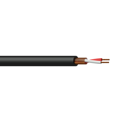 (4)Balanced microphone cable - flex 2 x 0.125 mmý -  26 AWG 100 meter, black