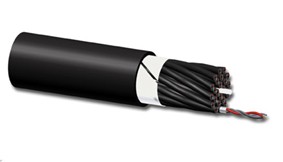 Balanced signal cable - 24 pairs x 0.125 mm² - 26 AWG 1 meter EOL