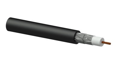 (4)Coax video cable - RG6/U - flex 0.65 mmý - 19 AWG - HighFlex? 100 m plastic r