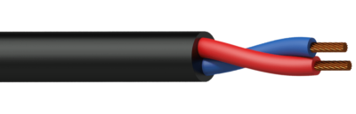 (2)Loudspeaker cable - 2 x 1.5 mm - 16 AWG - HighFlex 300 meter
