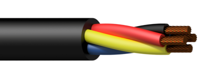 (2)Loudspeaker cable - 4 x 4.0 mm - 11 AWG - HighFlex 300 meter
