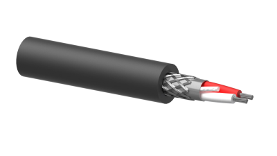 (4)DMX-AES cable - flex 2 x 0.34 mmý - 22 AWG - HighFlex? 100 meter, dark grey