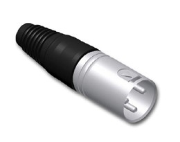 (50)Cable connector - 3-pin xlr male Connector