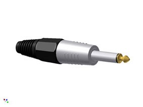 (25)Cable connector - 6.3 mm Jack male Connector