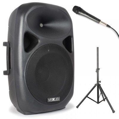Speaker Actief 15" incl. statief/MP3/Bluetooth