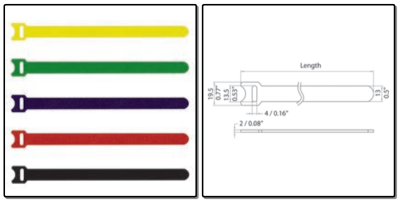 kabelbinder 200x13mm, groen - Green - prijs per 1 stuk - cable tie 200x13mm, green - Green - price per piece