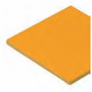 pvc geel, - RAL 1023 - prijs per 1 strekkende meter (1.26m2) - pvc yellow, - RAL 1023 - price per meter