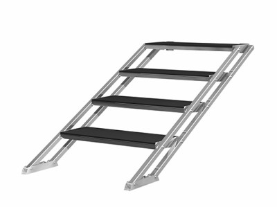 Four Steps Adjustable Stairs for Stages 23 3/4" to 39 1/4"