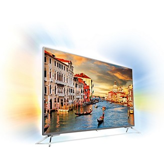 65" Professional TV - 4K  -  Ambilight  - 400cd/m2 (build in Mediaplayer / Welco