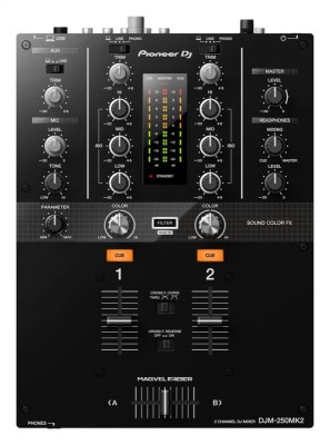 Pioneer DJM-250 MK2: 2-kanaals digitale mixer met rekordbox + DVS