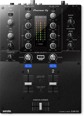 Pioneer DJ DJM-S3 - 2-channel battle mixer for Serato DJ