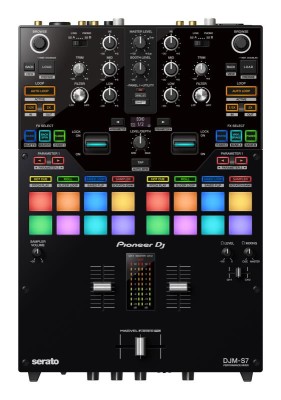 DJMS7: Scratch-style 2-channel performance DJ mixer (Black)