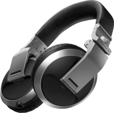 Pioneer DJ HDJ-X5 SILVER: Over-Ear DJ Headphones - Silver