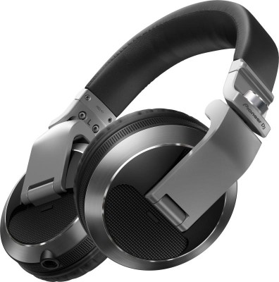 Pioneer DJ HDJ-X7 SILVER: Professional Over-Ear DJ Headphones - Silver