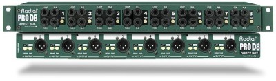Radial ProD8 eight channel rackmount DI