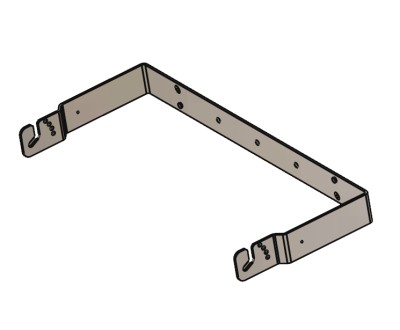 2 x horizontal bracket for ART710