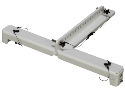 Light fly bar for HDL10 up to 4 modules in WHITE
