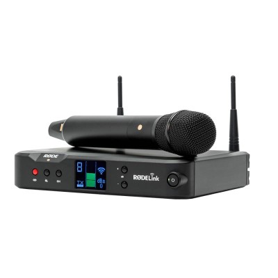 RODELINK WIRELESS PERFORMER KIT ? Wireless Condenser Microphone & Rack-Mount Rec
