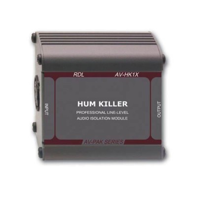 RDL AV-HK1X - mono XLR line isolator