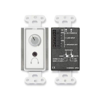 RDL D-HPA3 - Audio & headphone amplifier - white