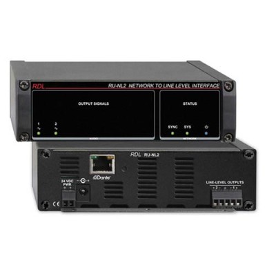 RDL RU-NL2 - Network to Line Level Interface