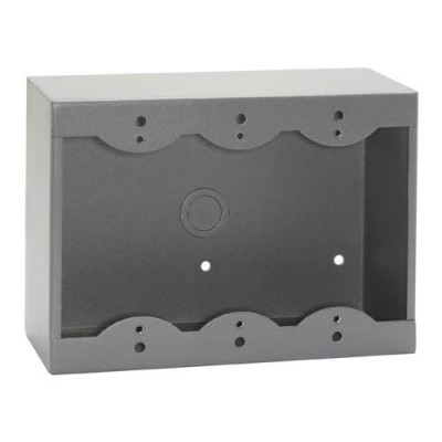 RDL SMB-3G - surface mount box for 3 units