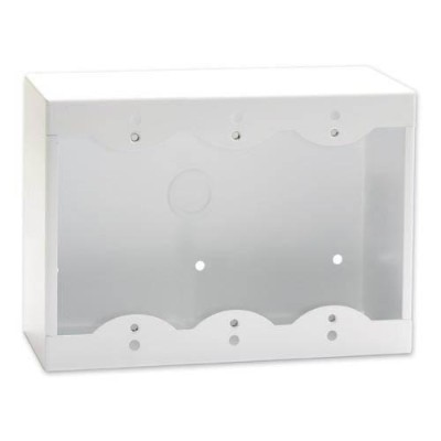RDL SMB-3W - surface mount box for 3 units