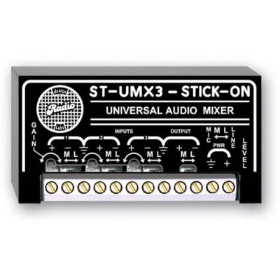RDL ST-UMX3 - universal audio mixer