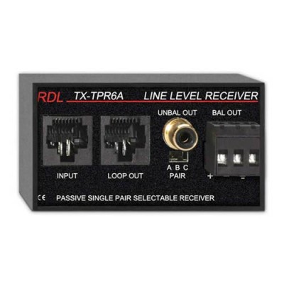 RDL TX-TPR6A - 1 kanaals Format-A receiver