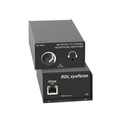 RDL - SF-NH1 - Network to Stereo Headphone Amplifier