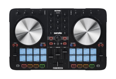 Reloop BEAT MIX2 MK2: erformance-oriented 2-channel pad controller for Serato, includes DJ Intro, BK