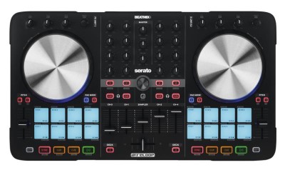 Reloop BEATMIX 4 MK2 - 4-kanaals DJ-controller voor Serato