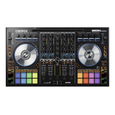 MIXON4: 4-Channel DJ controller with Serato DJ & algoriddim DJ